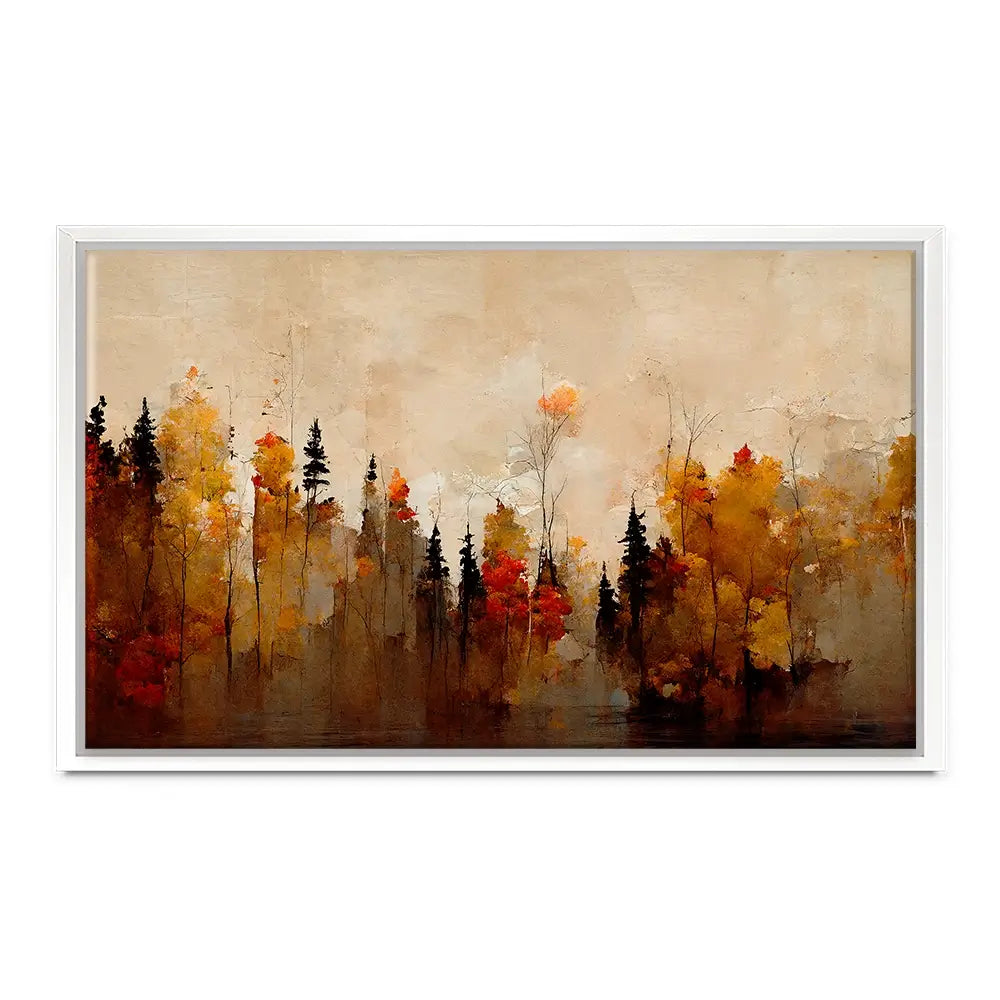 A Forest In Autumn Oversized Canvas Print A Forest In Autumn Oversized Canvas Print wall art product Art Print Shop