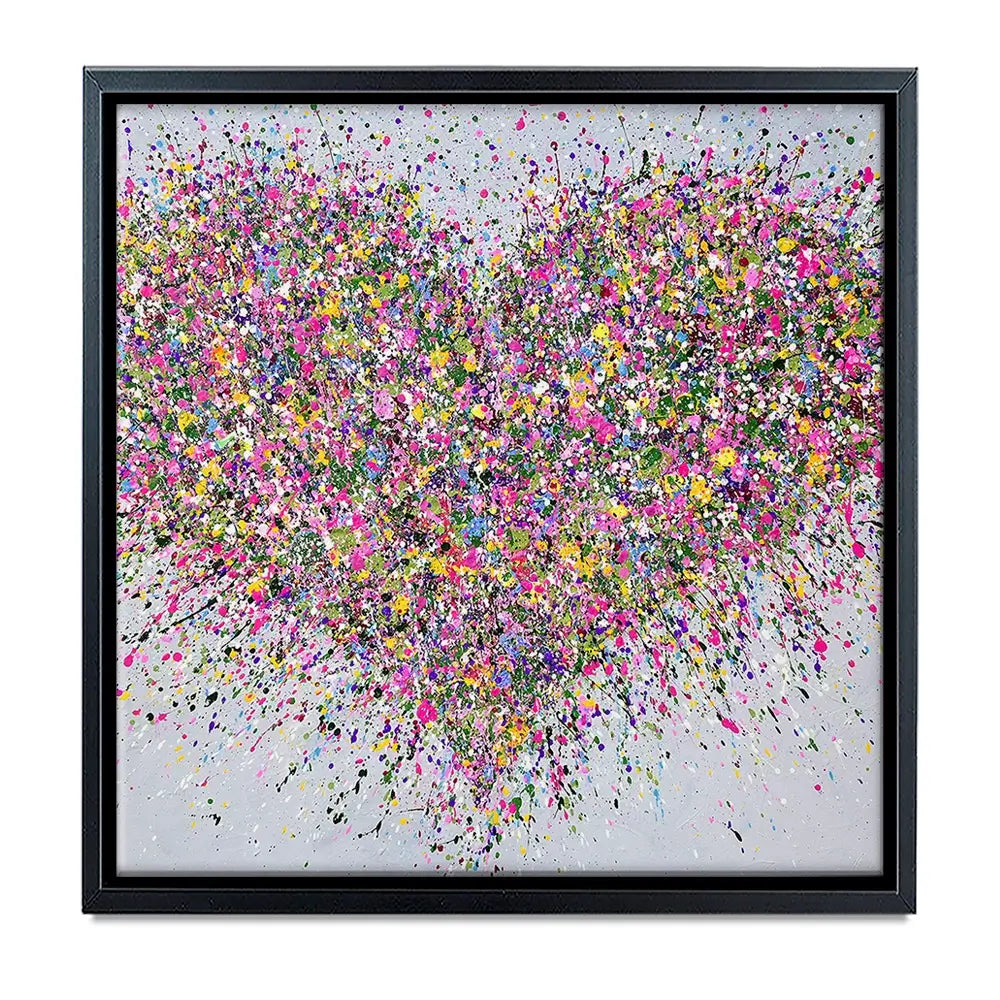 A Happy Heart Oversized Canvas Print A Happy Heart Oversized Canvas Print wall art product Jo Gough