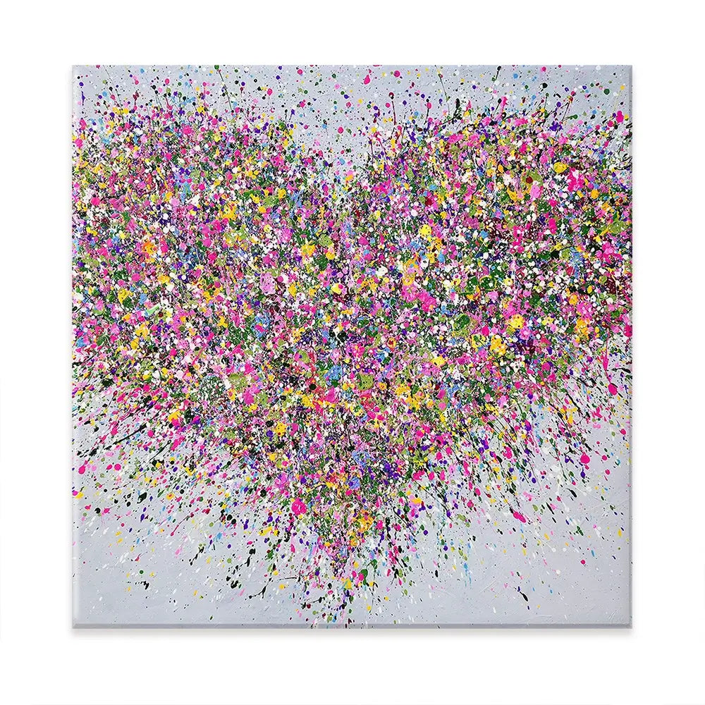 A Happy Heart Oversized Canvas Print A Happy Heart Oversized Canvas Print wall art product Jo Gough