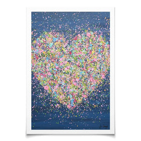A Heart Full Of Love Art Print A Heart Full Of Love Art Print wall art product Jo Gough