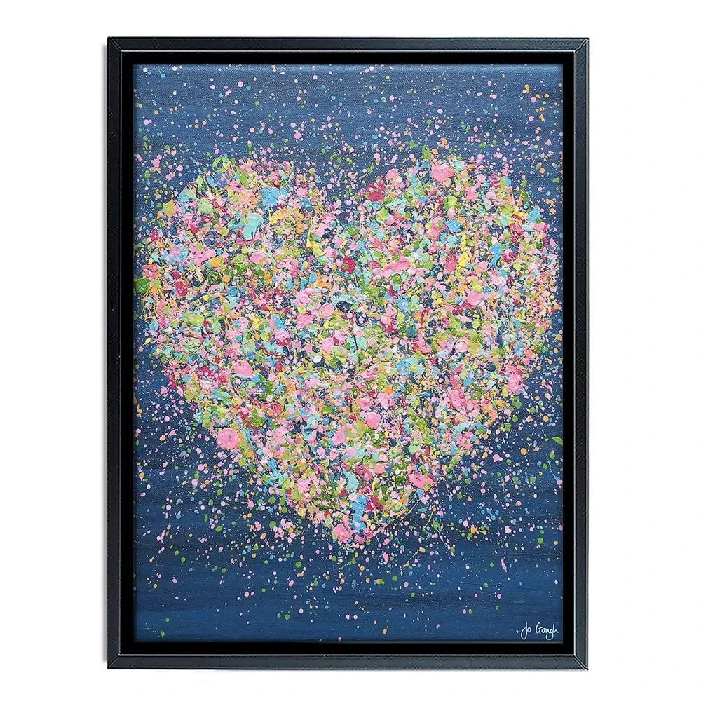 A Heart Full Of Love Canvas Print A Heart Full Of Love Canvas Print wall art product Jo Gough