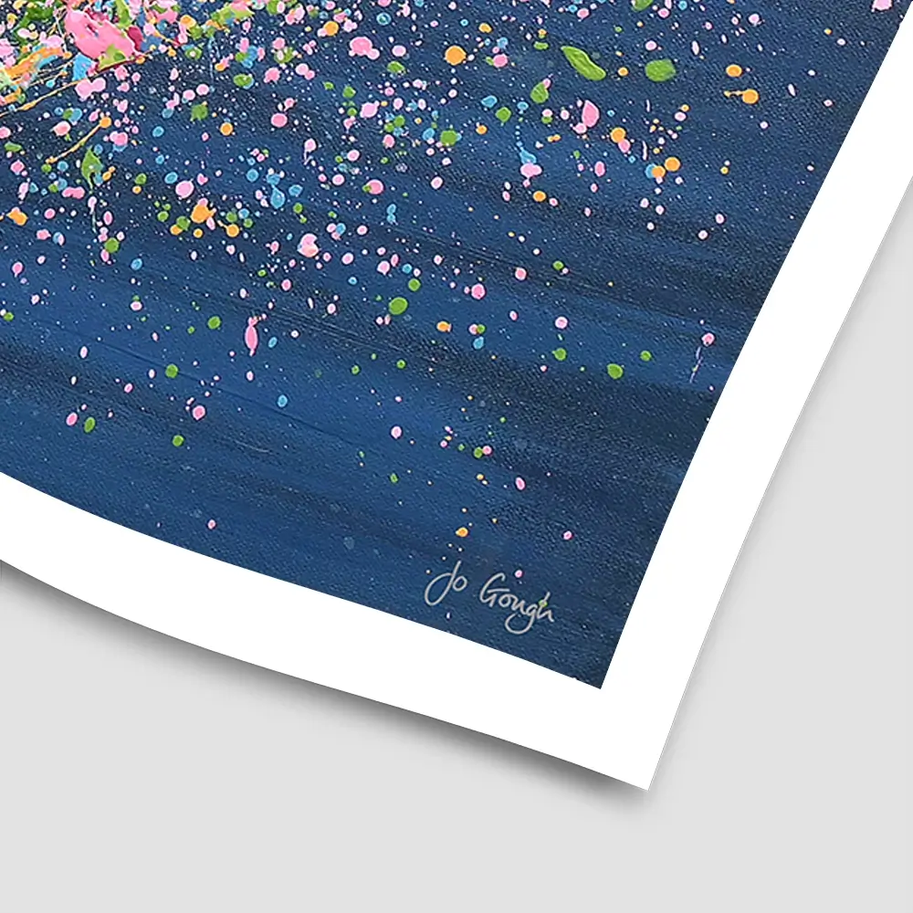 A Heart Full Of Love Square Art Print A Heart Full Of Love Square Art Print wall art product Jo Gough