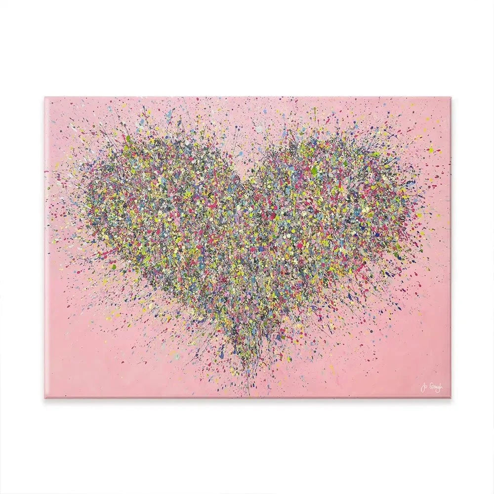 A Joyful Heart Canvas Print A Joyful Heart Canvas Print wall art product Jo Gough