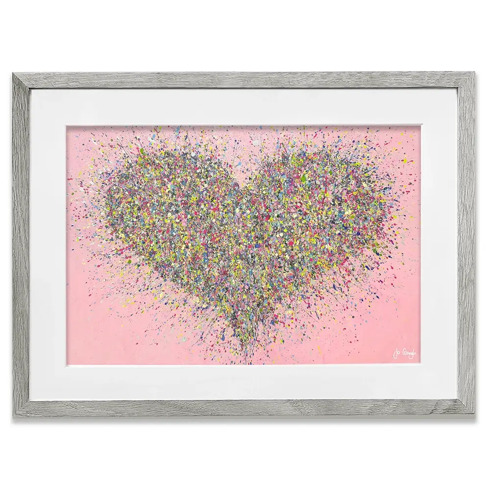 A Joyful Heart Framed Art Print A Joyful Heart Framed Art Print wall art product Jo Gough