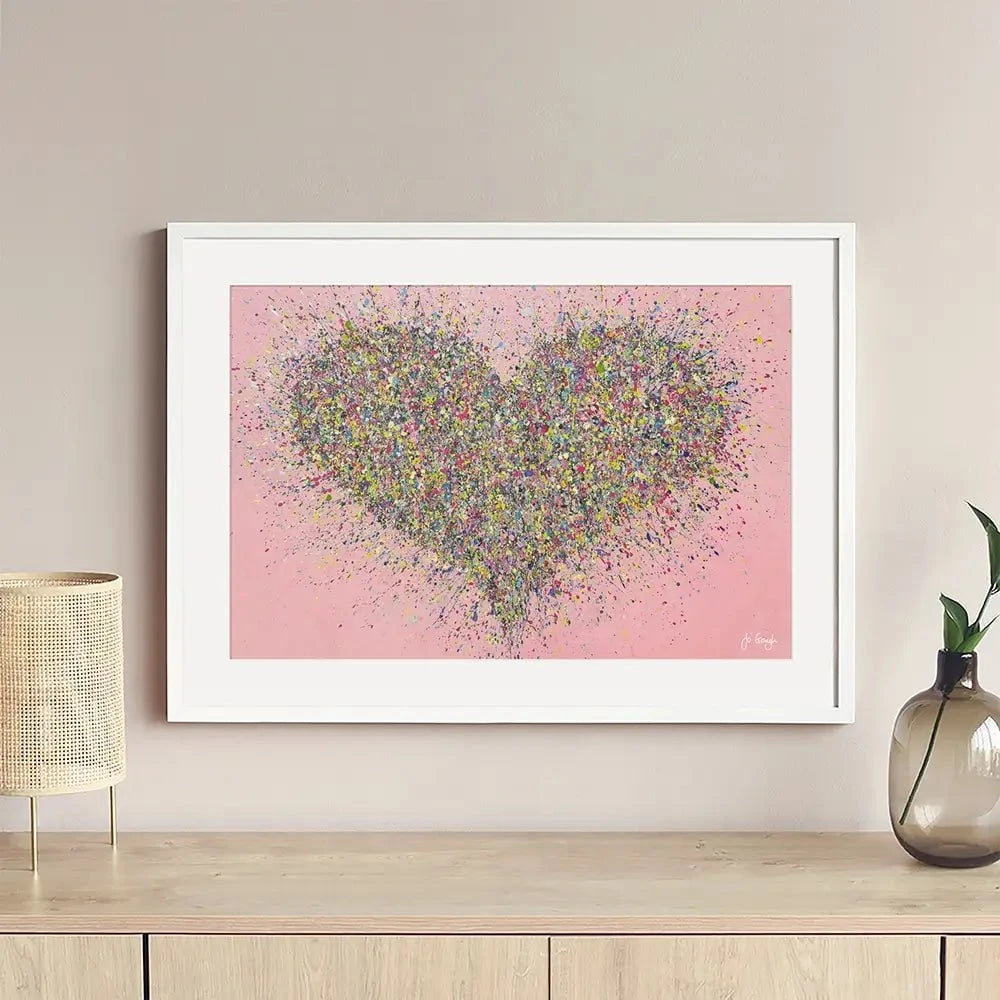 A Joyful Heart Framed Art Print A Joyful Heart Framed Art Print wall art product Jo Gough