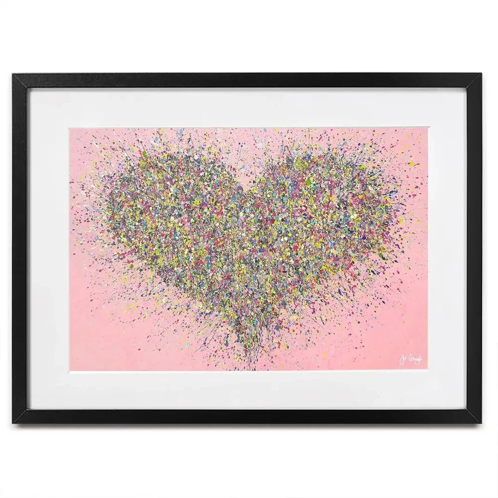A Joyful Heart Framed Art Print A Joyful Heart Framed Art Print wall art product Jo Gough