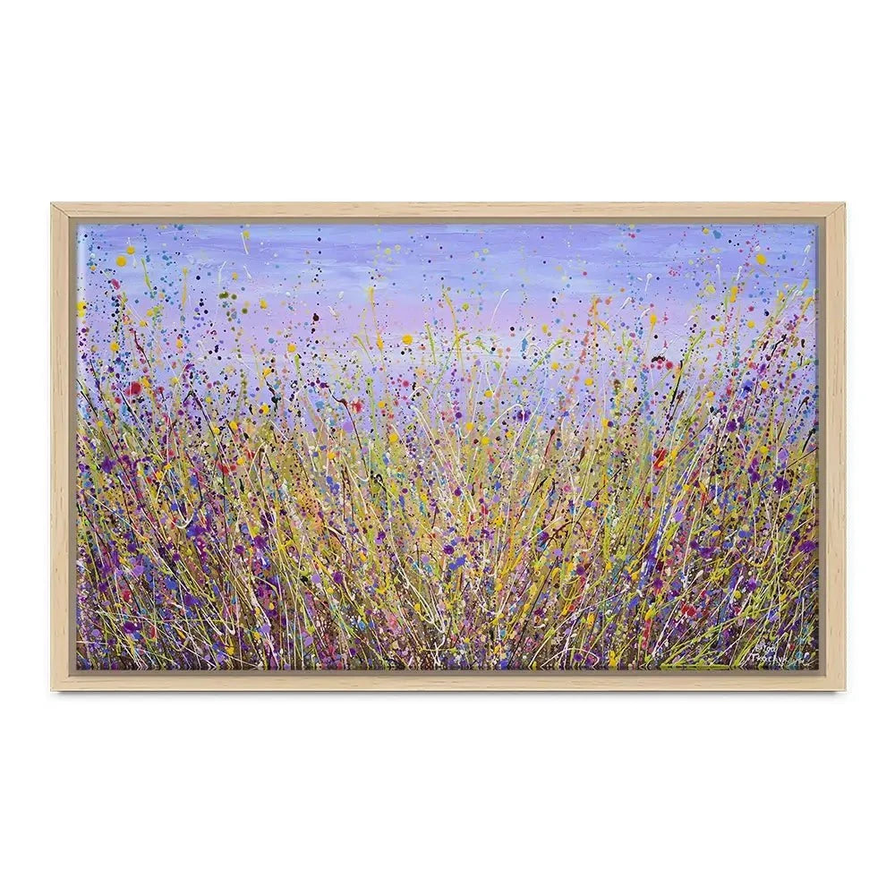 A Lavender Field Canvas Print A Lavender Field Canvas Print wall art product Olga Tkachyk