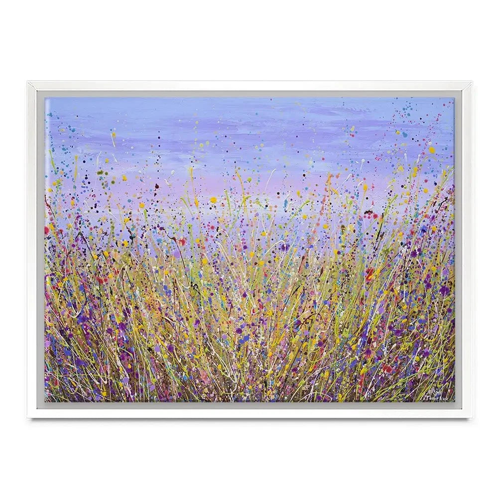 A Lavender Field Canvas Print A Lavender Field Canvas Print wall art product Olga Tkachyk