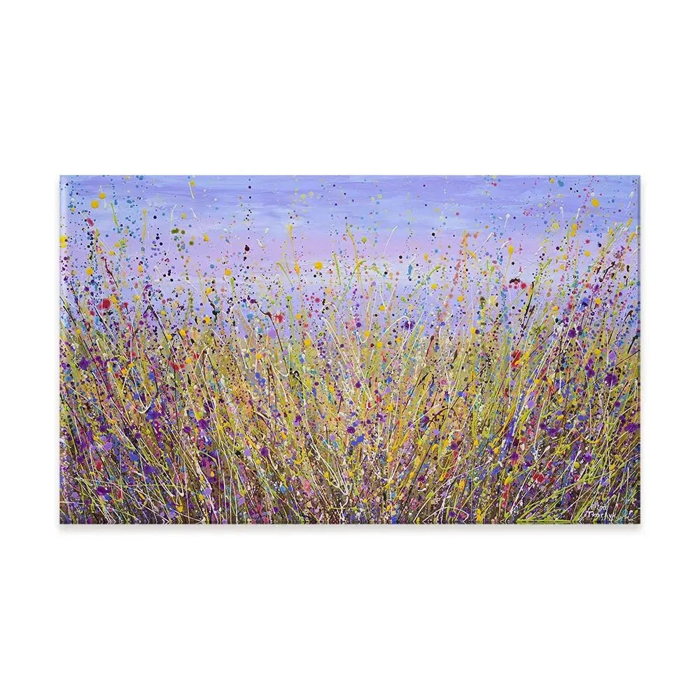 A Lavender Field Canvas Print A Lavender Field Canvas Print wall art product Olga Tkachyk