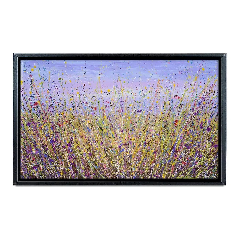 A Lavender Field Canvas Print A Lavender Field Canvas Print wall art product Olga Tkachyk