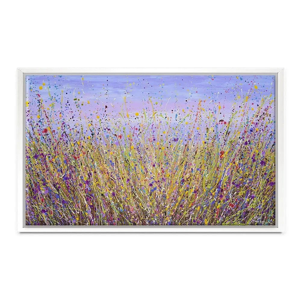 A Lavender Field Canvas Print A Lavender Field Canvas Print wall art product Olga Tkachyk