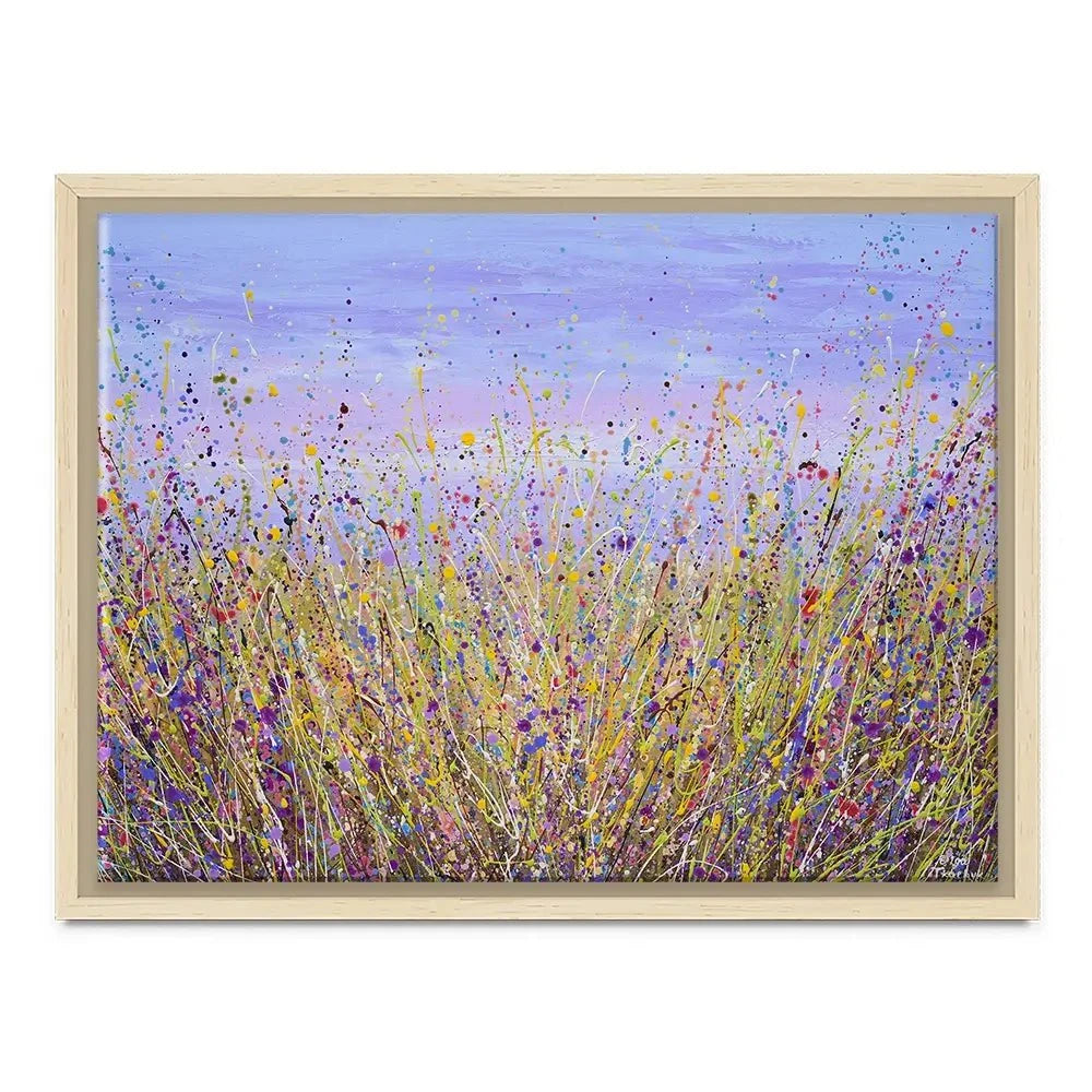A Lavender Field Canvas Print A Lavender Field Canvas Print wall art product Olga Tkachyk