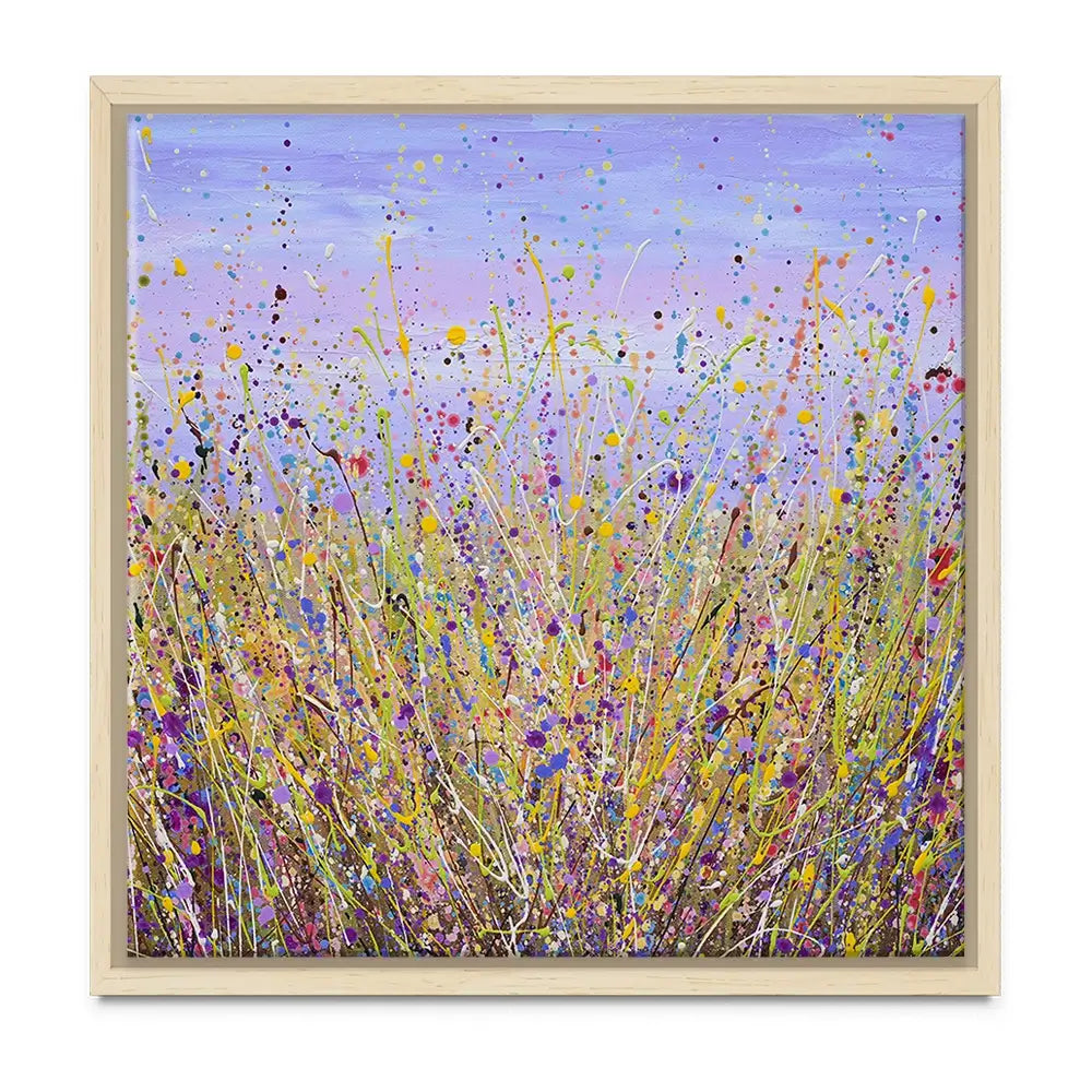 A Lavender Field Oversized Canvas Print A Lavender Field Oversized Canvas Print wall art product Olga Tkachyk
