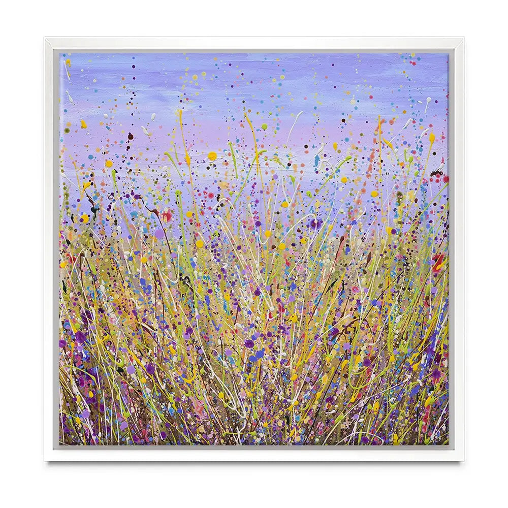A Lavender Field Oversized Canvas Print A Lavender Field Oversized Canvas Print wall art product Olga Tkachyk