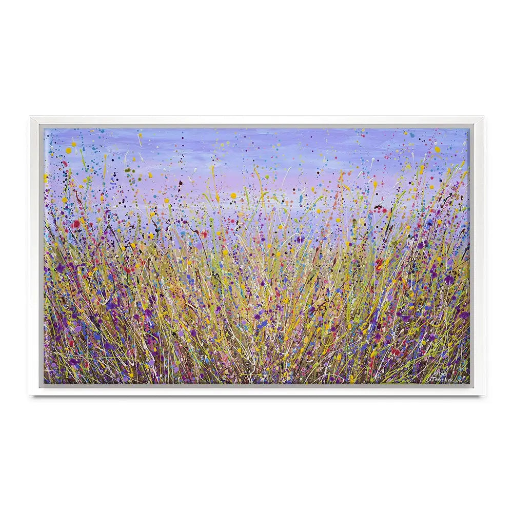 A Lavender Field Oversized Canvas Print A Lavender Field Oversized Canvas Print wall art product Olga Tkachyk