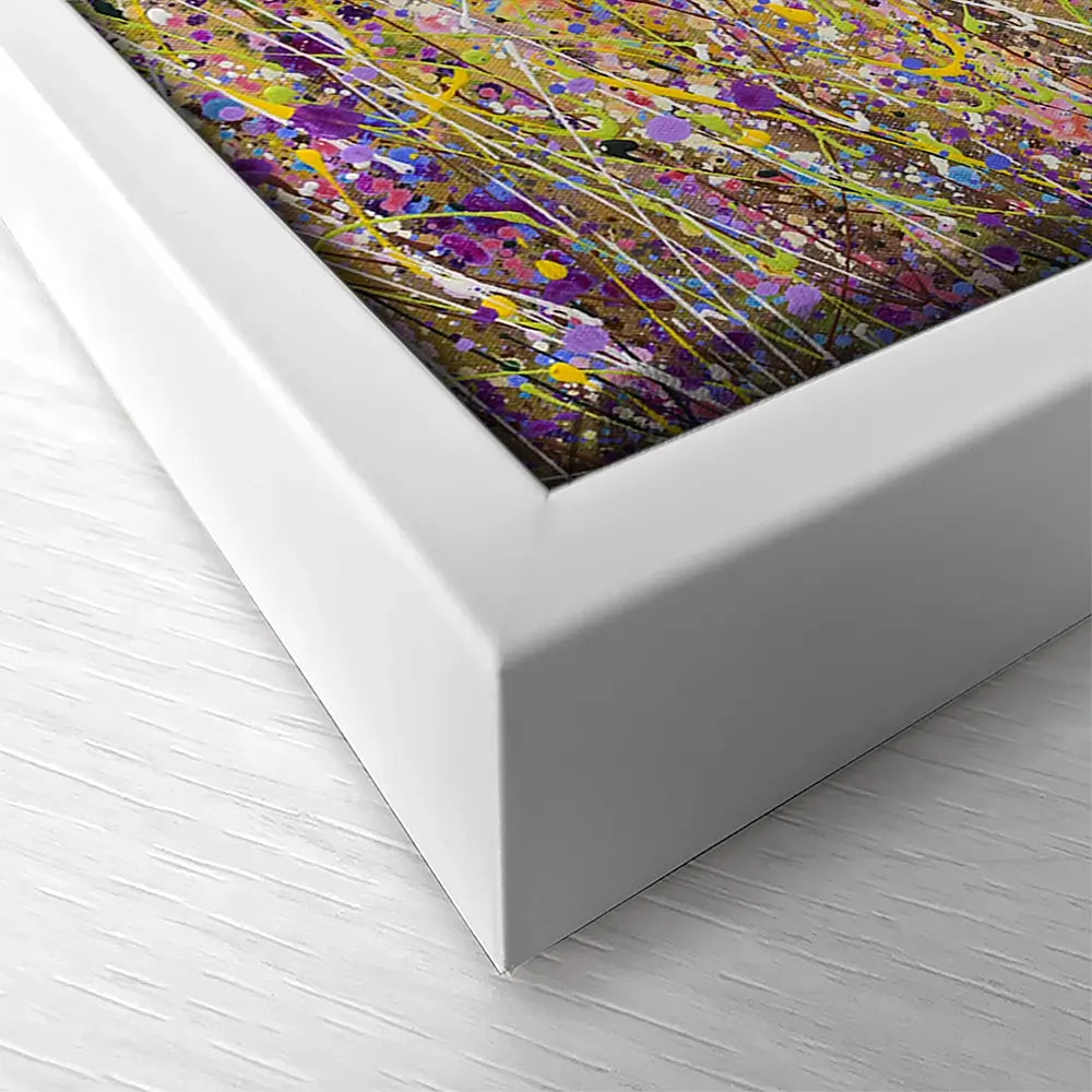 A Lavender Field Oversized Canvas Print A Lavender Field Oversized Canvas Print wall art product Olga Tkachyk