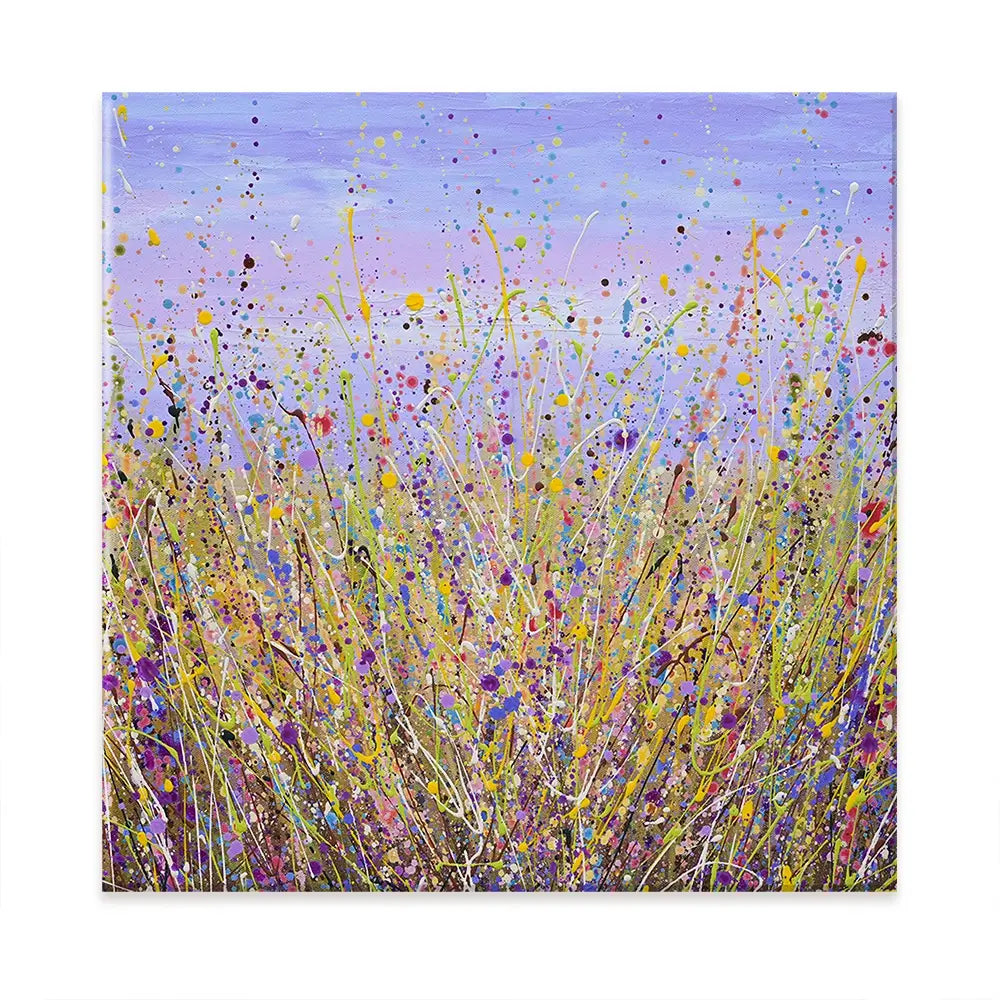 A Lavender Field Oversized Canvas Print A Lavender Field Oversized Canvas Print wall art product Olga Tkachyk