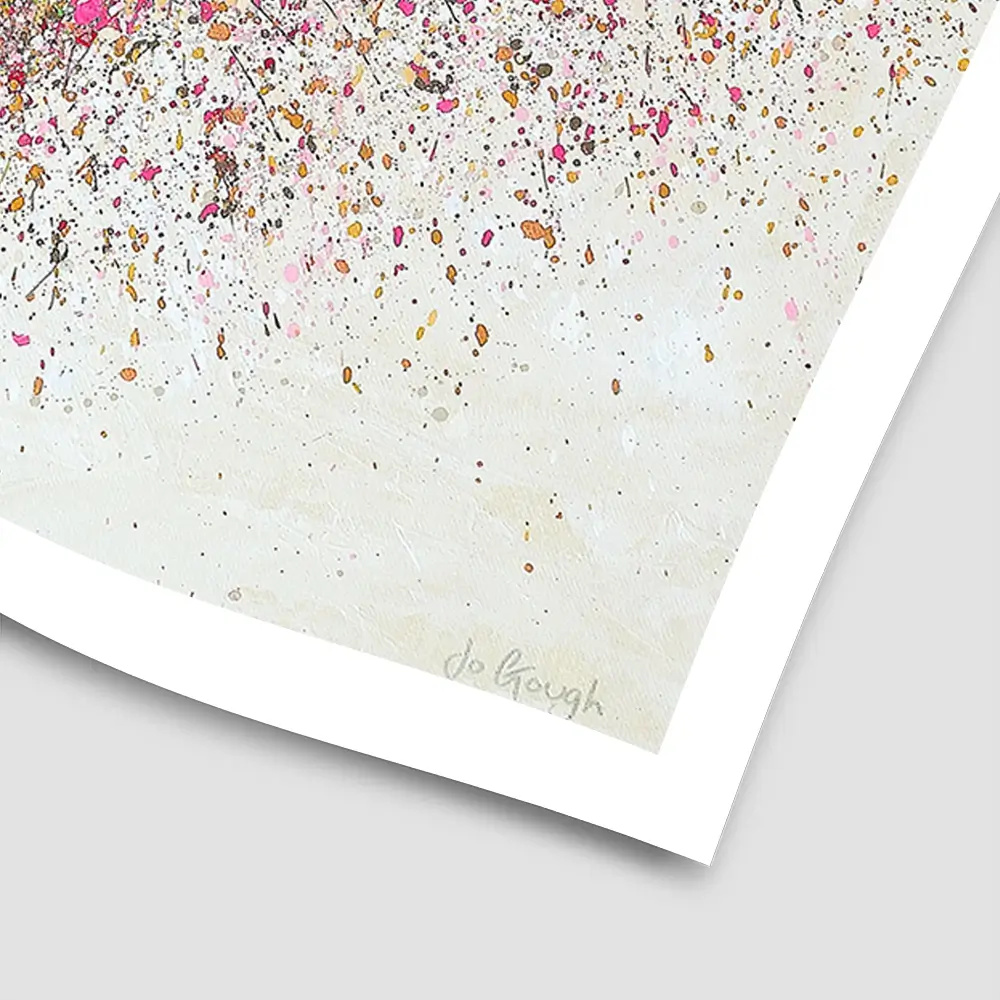 A Loving Heart Square Art Print A Loving Heart Square Art Print wall art product Jo Gough