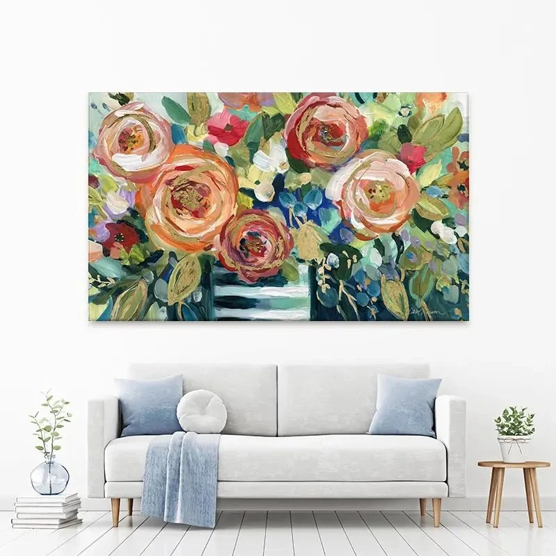 A Merry Group Canvas Print A Merry Group Canvas Print wall art product Carol Robinson