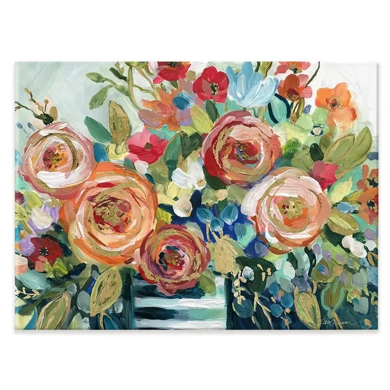 A Merry Group Canvas Print A Merry Group Canvas Print wall art product Carol Robinson