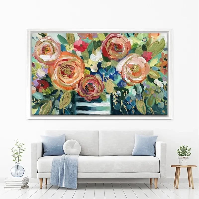 A Merry Group Canvas Print A Merry Group Canvas Print wall art product Carol Robinson