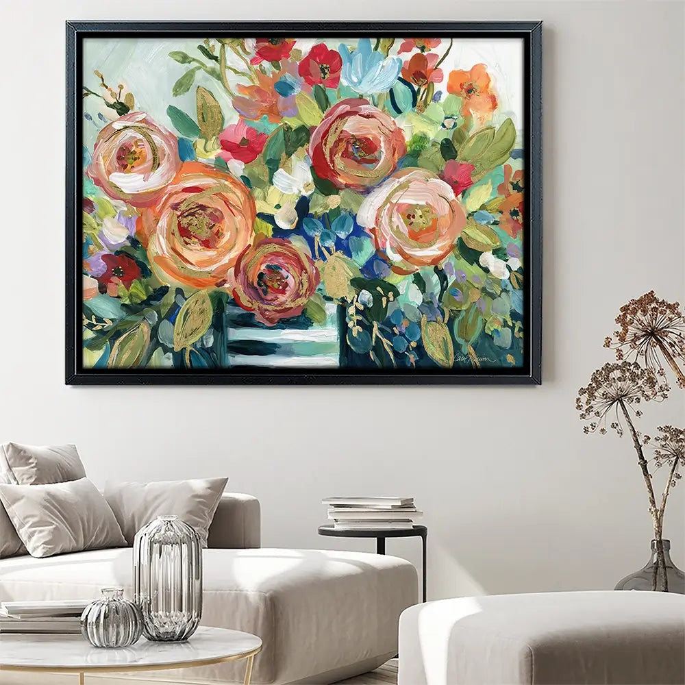 A Merry Group Canvas Print A Merry Group Canvas Print wall art product Carol Robinson