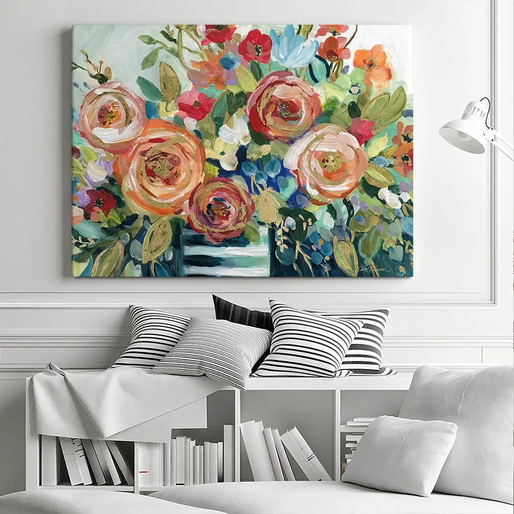 A Merry Group Canvas Print A Merry Group Canvas Print wall art product Carol Robinson