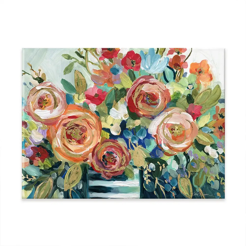 A Merry Group Canvas Print A Merry Group Canvas Print wall art product Carol Robinson