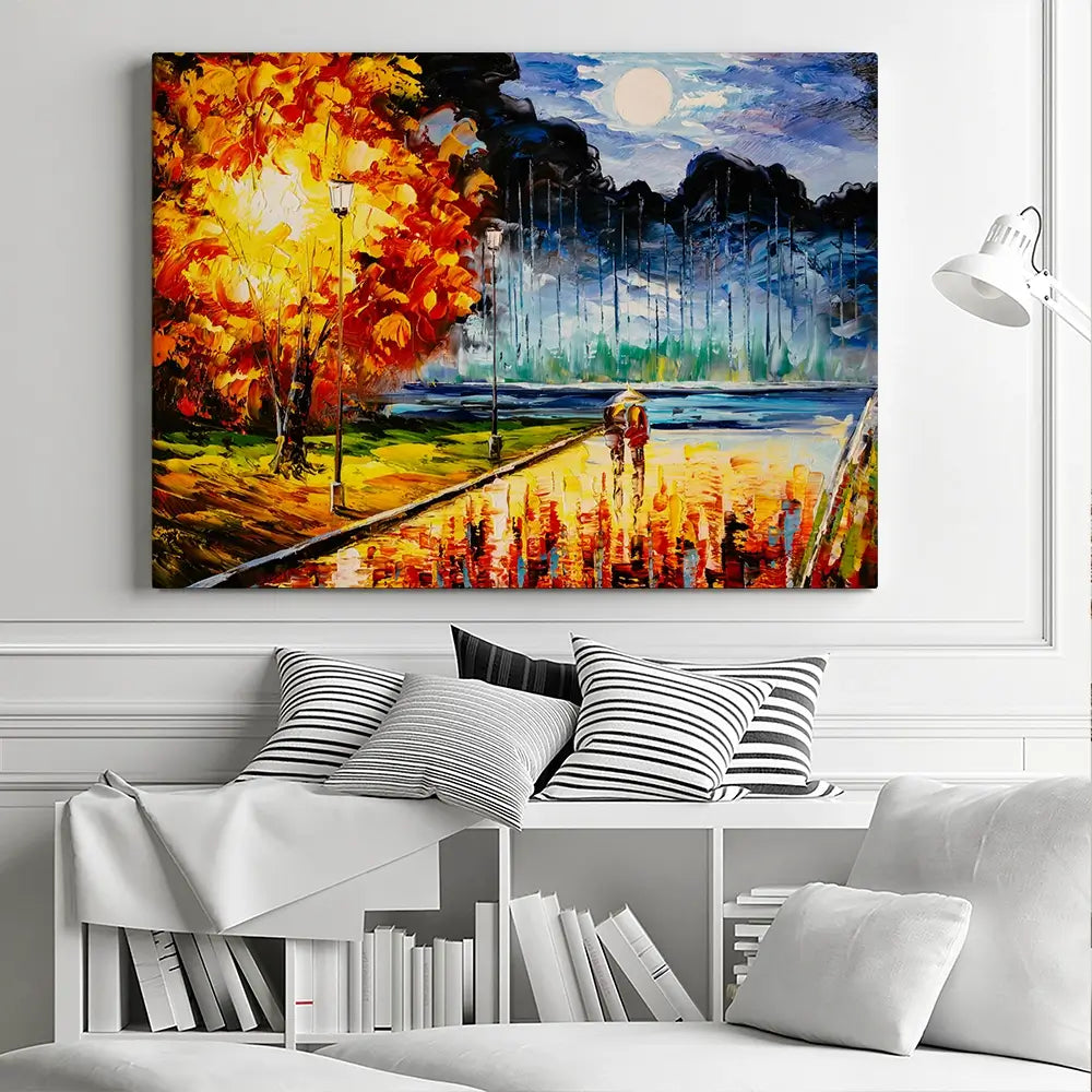 A Moonlit Walk Canvas Print A Moonlit Walk Canvas Print wall art product CYC / Shutterstock