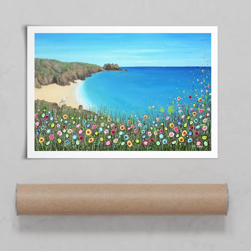 A Perfect View Art Print A Perfect View Art Print wall art product Jo Gough