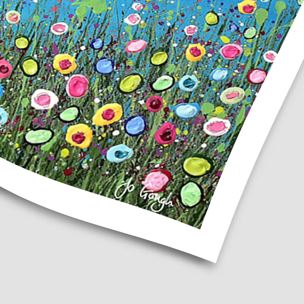 A Perfect View Art Print A Perfect View Art Print wall art product Jo Gough