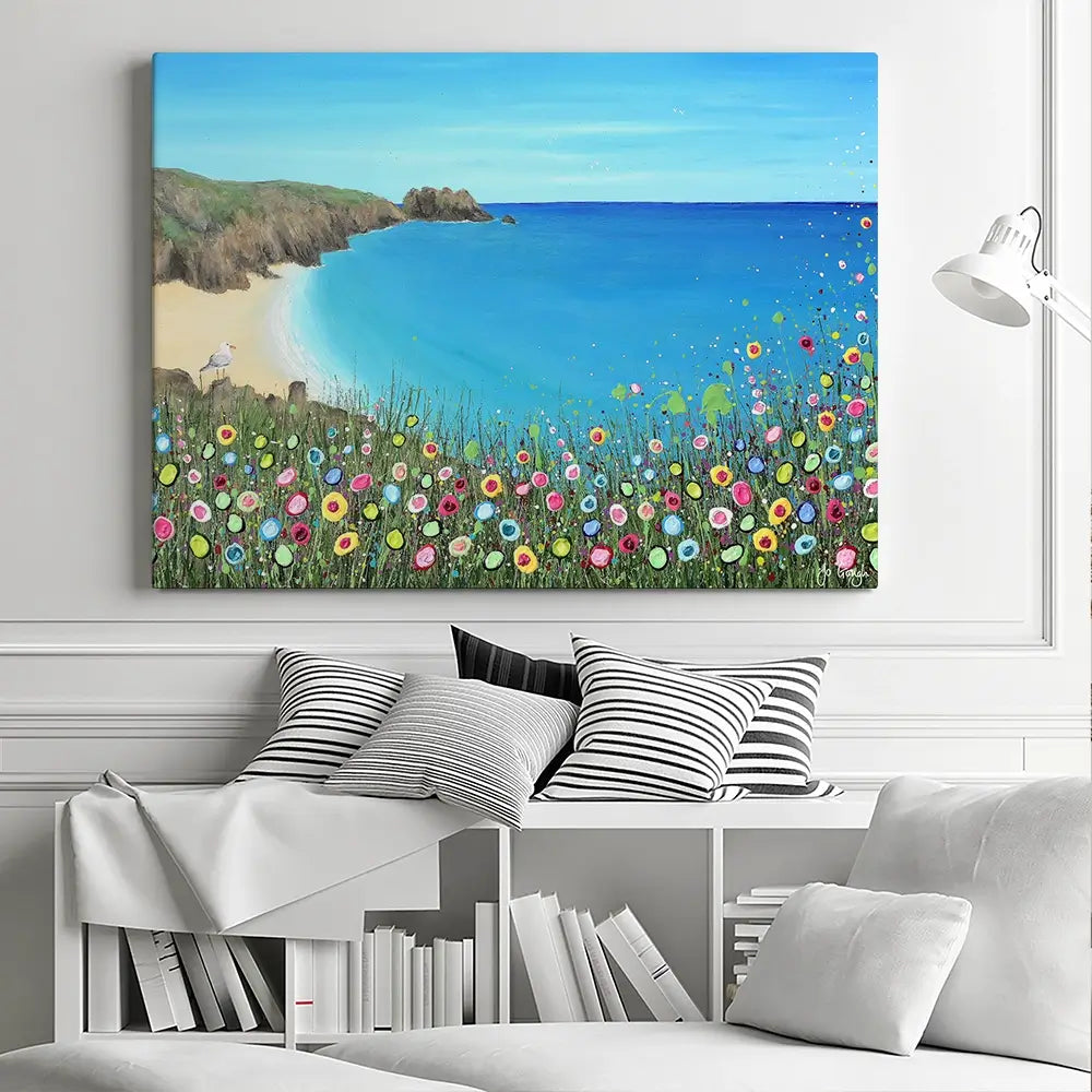 A Perfect View Canvas Print A Perfect View Canvas Print wall art product Jo Gough