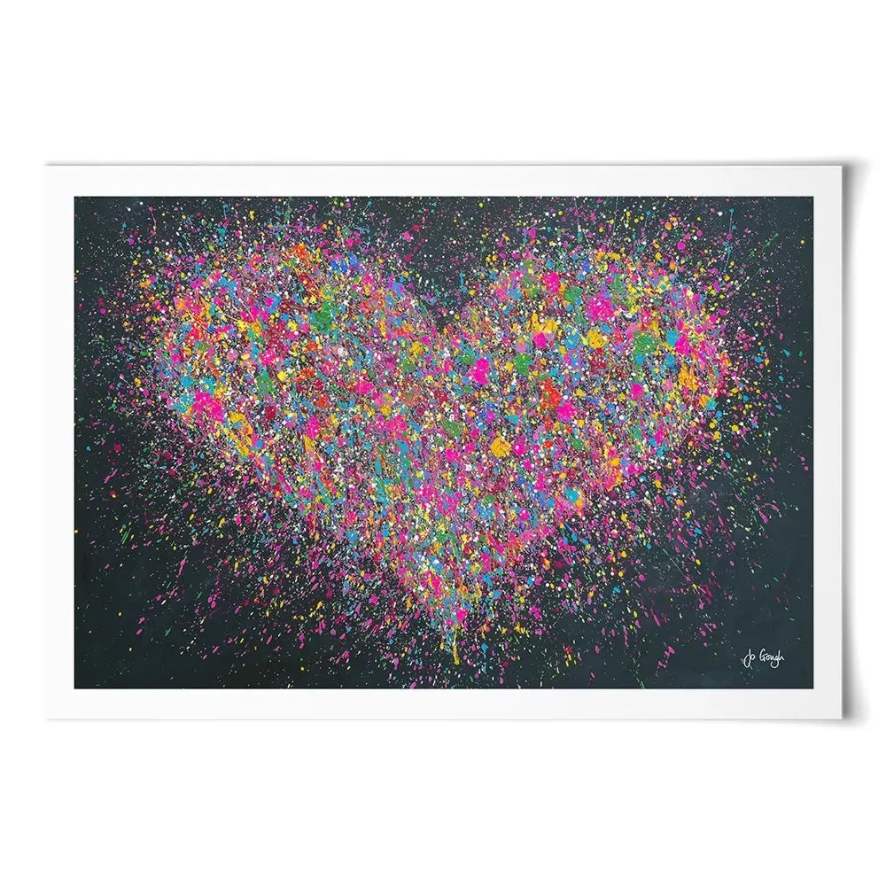 A Playful Heart Art Print A Playful Heart Art Print wall art product Jo Gough