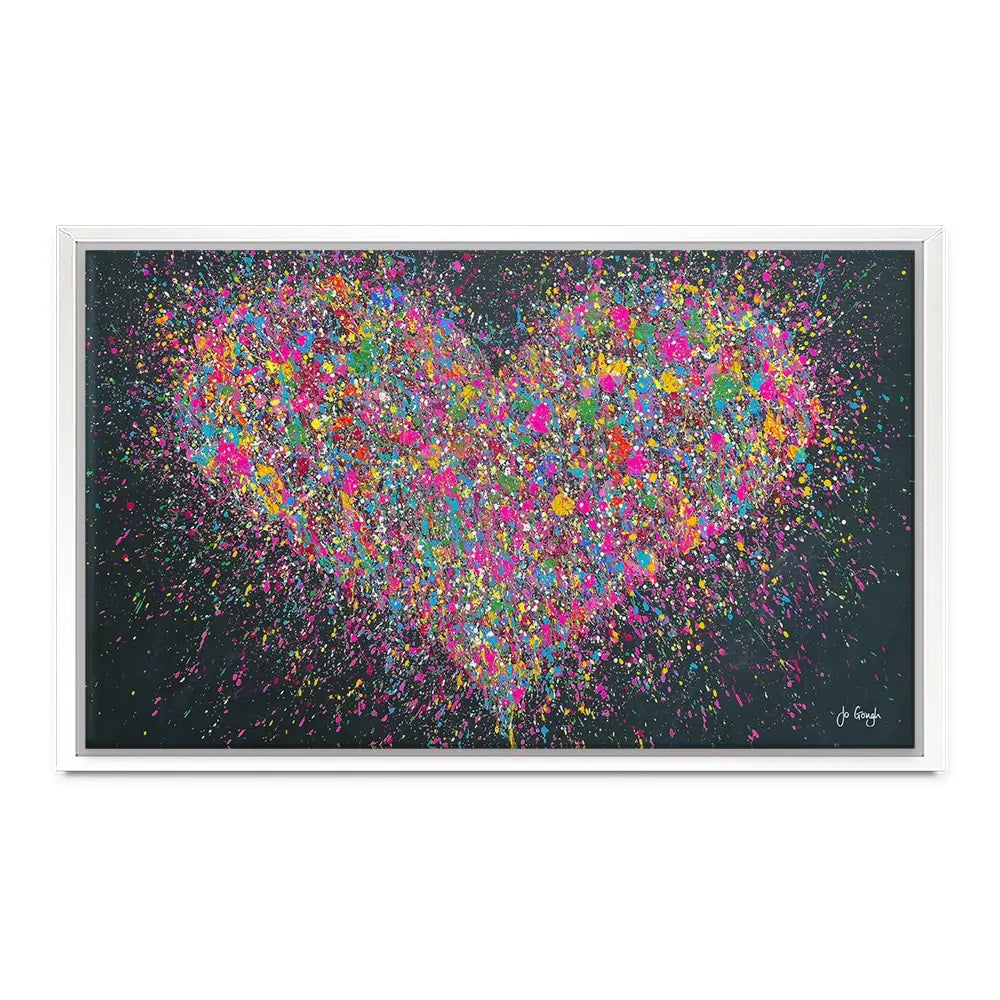 A Playful Heart Canvas Print A Playful Heart Canvas Print wall art product Jo Gough