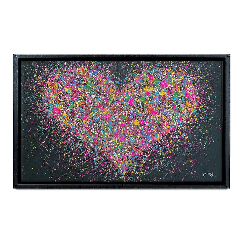 A Playful Heart Canvas Print A Playful Heart Canvas Print wall art product Jo Gough