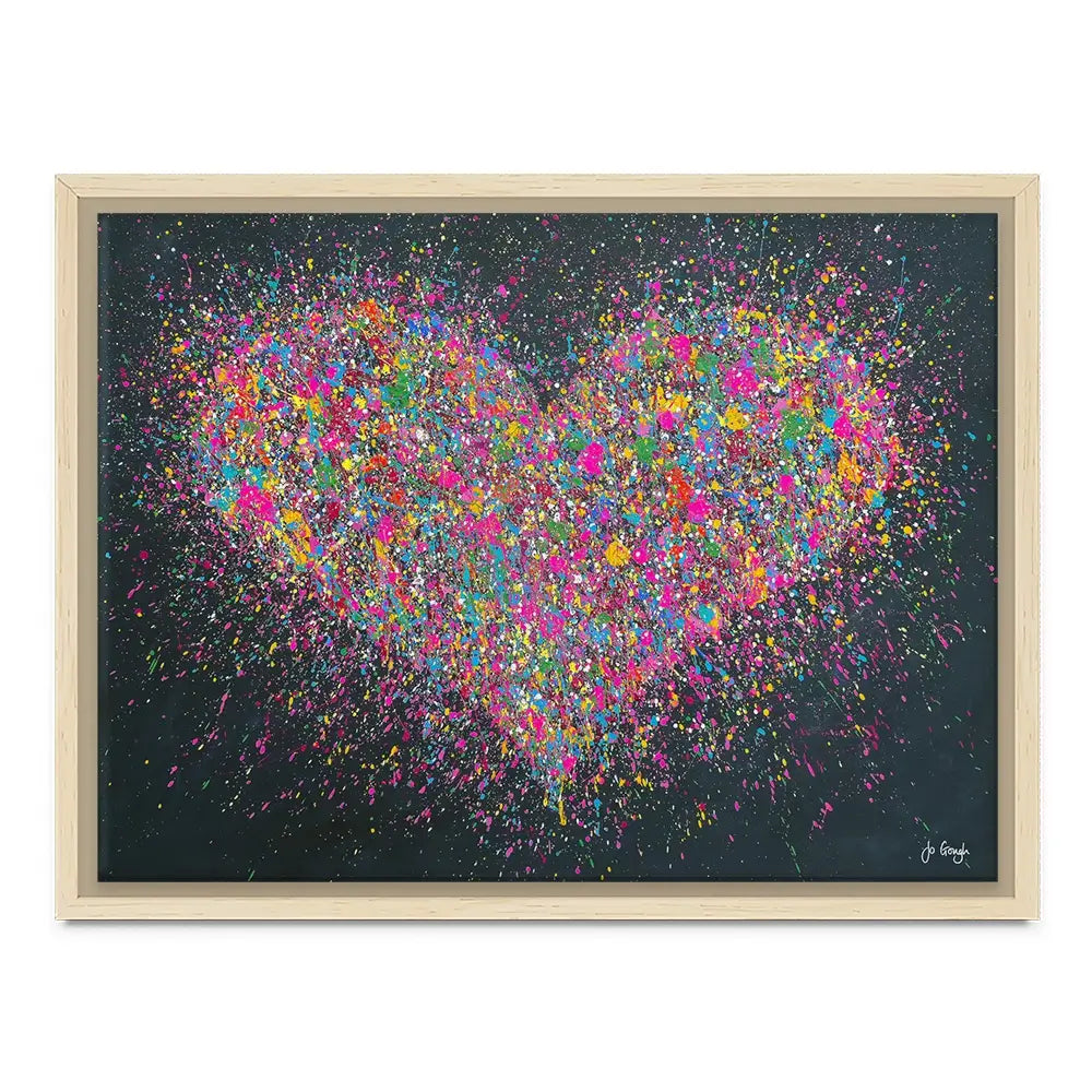 A Playful Heart Canvas Print A Playful Heart Canvas Print wall art product Jo Gough