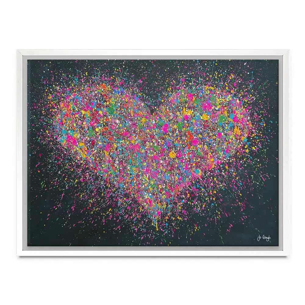 A Playful Heart Canvas Print A Playful Heart Canvas Print wall art product Jo Gough
