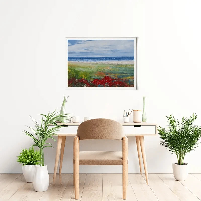 A Scenic Landscape Art Print A Scenic Landscape Art Print wall art product Laure Bury