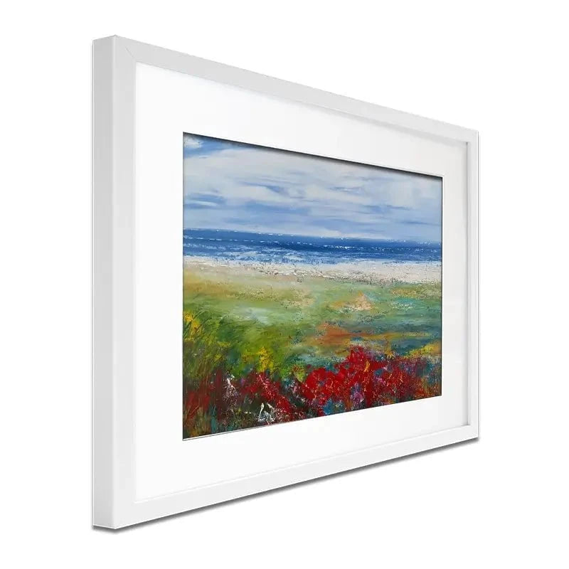 A Scenic Landscape Framed Art Print A Scenic Landscape Framed Art Print wall art product Laure Bury