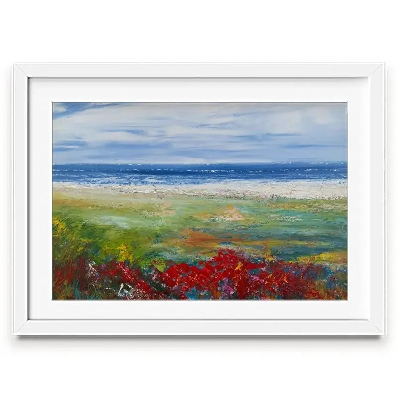 A Scenic Landscape Framed Art Print A Scenic Landscape Framed Art Print wall art product Laure Bury