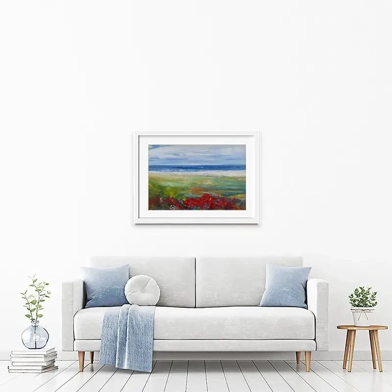 A Scenic Landscape Framed Art Print A Scenic Landscape Framed Art Print wall art product Laure Bury