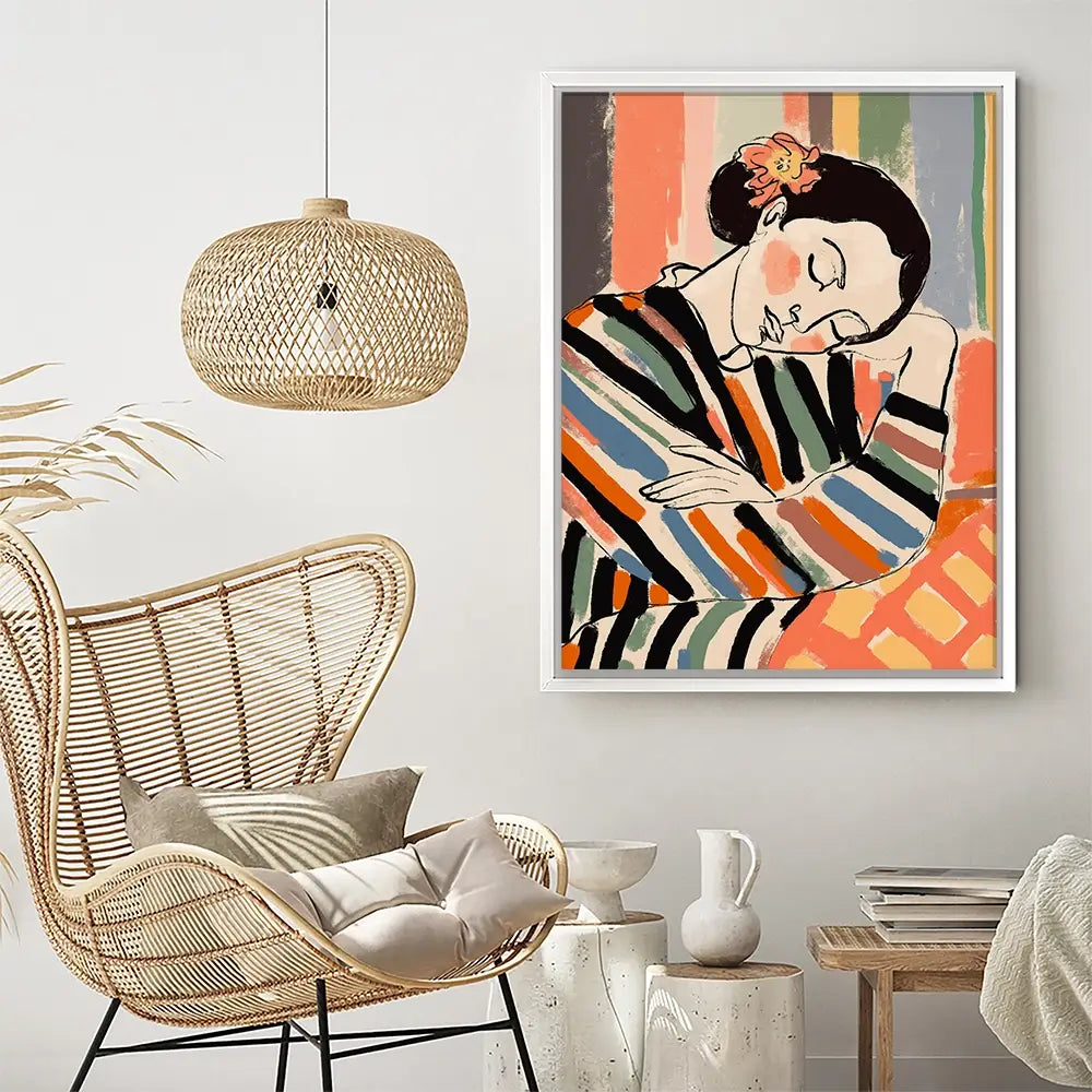 A Short Nap Canvas Print A Short Nap Canvas Print wall art product Treechild