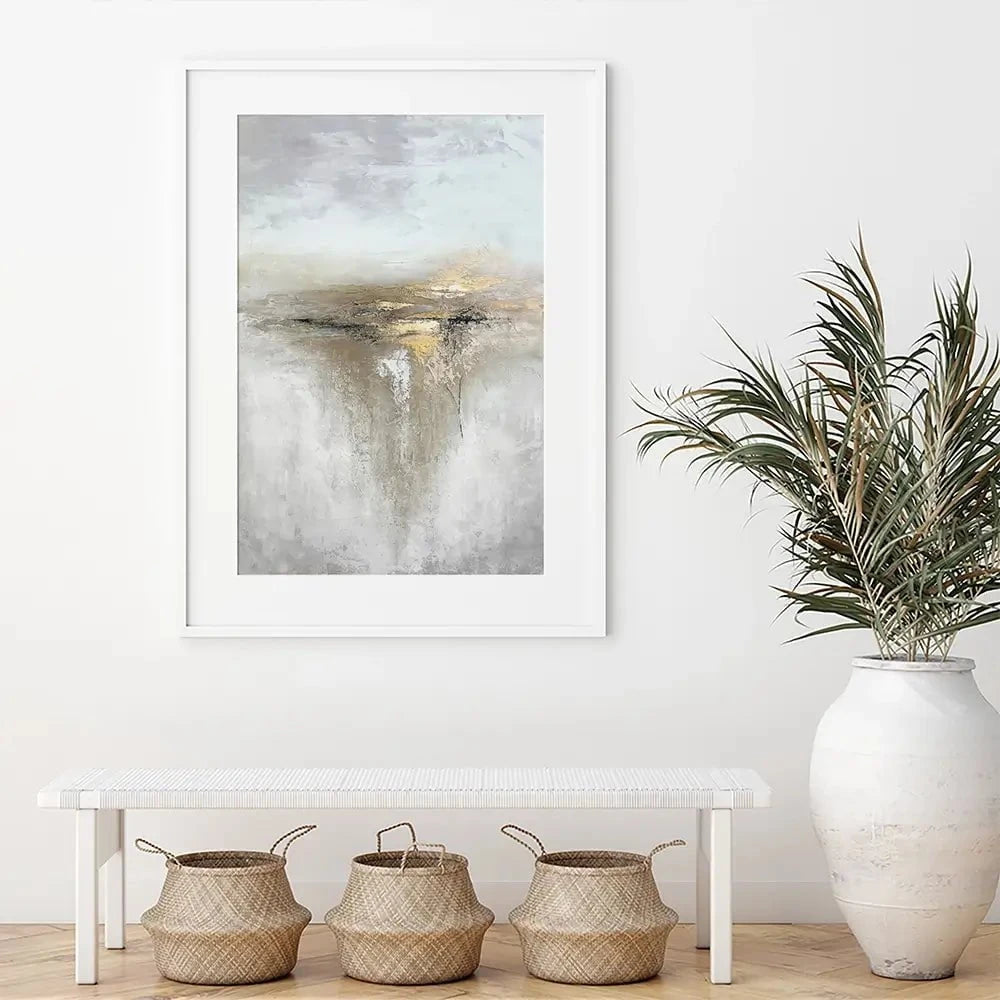 A Simple Abstract Framed Art Print A Simple Abstract Framed Art Print wall art product Alyson Storms - Independent