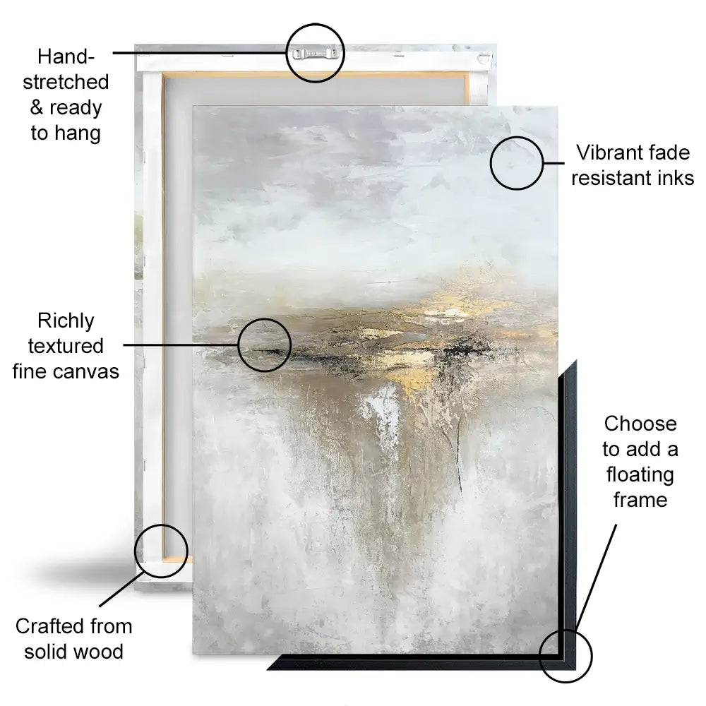 A Simple Abstract Oversized Canvas Print A Simple Abstract Oversized Canvas Print wall art product Alyson Storms - Independent