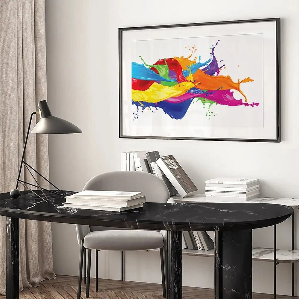A Splash Of Colour Framed Art Print A Splash Of Colour Framed Art Print | A Splash Of Colour Framed Art wall art product stockphoto-graf / Shutterstock