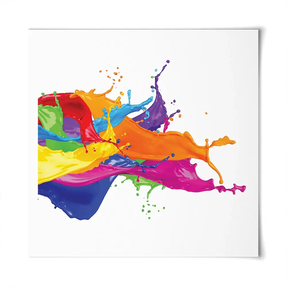 A Splash Of Colour Square Art Print A Splash Of Colour Square Art Print wall art product stockphoto-graf / Shutterstock