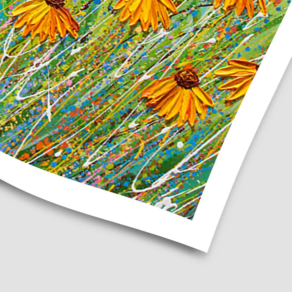 A Splash Of Orange Art Print A Splash Of Orange Art Print wall art product Olga Tkachyk