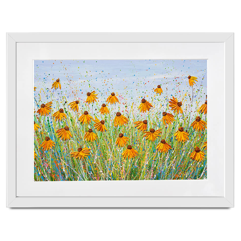 A Splash Of Orange Framed Art Print A Splash Of Orange Framed Art Print wall art product Olga Tkachyk