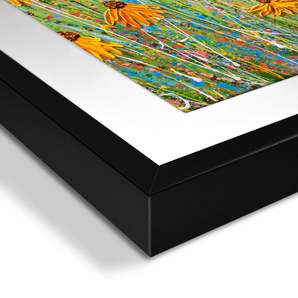 A Splash Of Orange Framed Art Print wall art product Olga Tkachyk