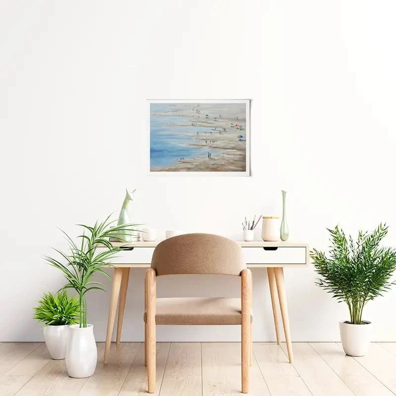A Summer Beach Art Print A Summer Beach Art Print wall art product CHENYU ARTS / Shutterstock